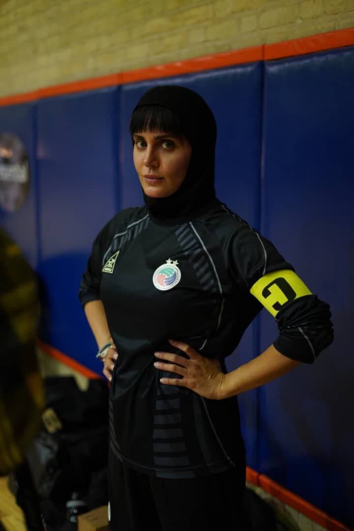 الناز شاکردوست در قالب یک کاپیتان الناز شاکردوست در قالب یک کاپیتان