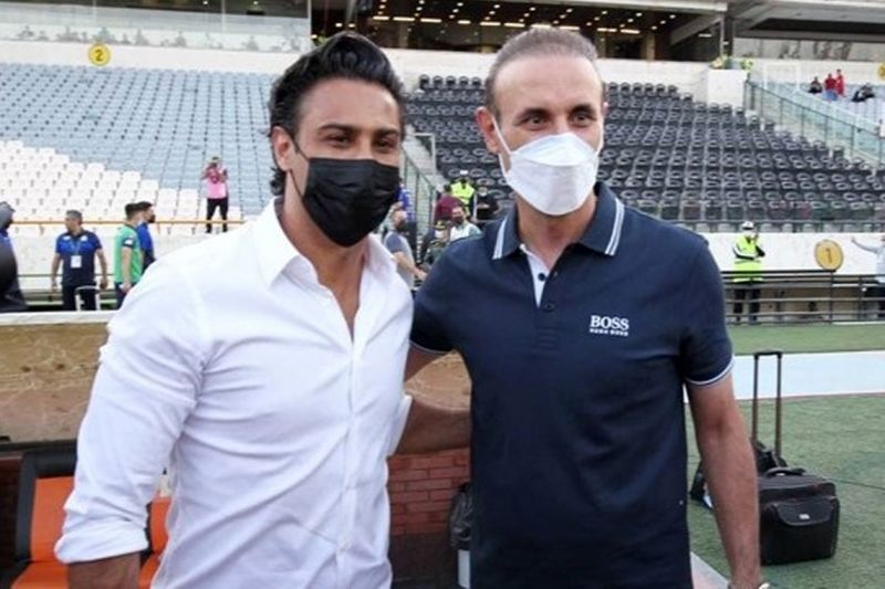 فرهاد مجیدی و یحیی گل محمدی علیه هم دیگر فرهاد مجیدی و یحیی گل محمدی علیه هم دیگر