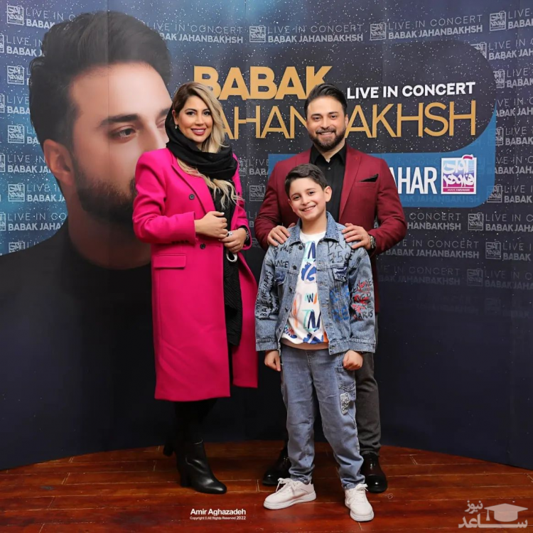 بابک جهانبخش در کنار همسر زیبا/عکس بابک جهانبخش در کنار همسر زیبا/عکس