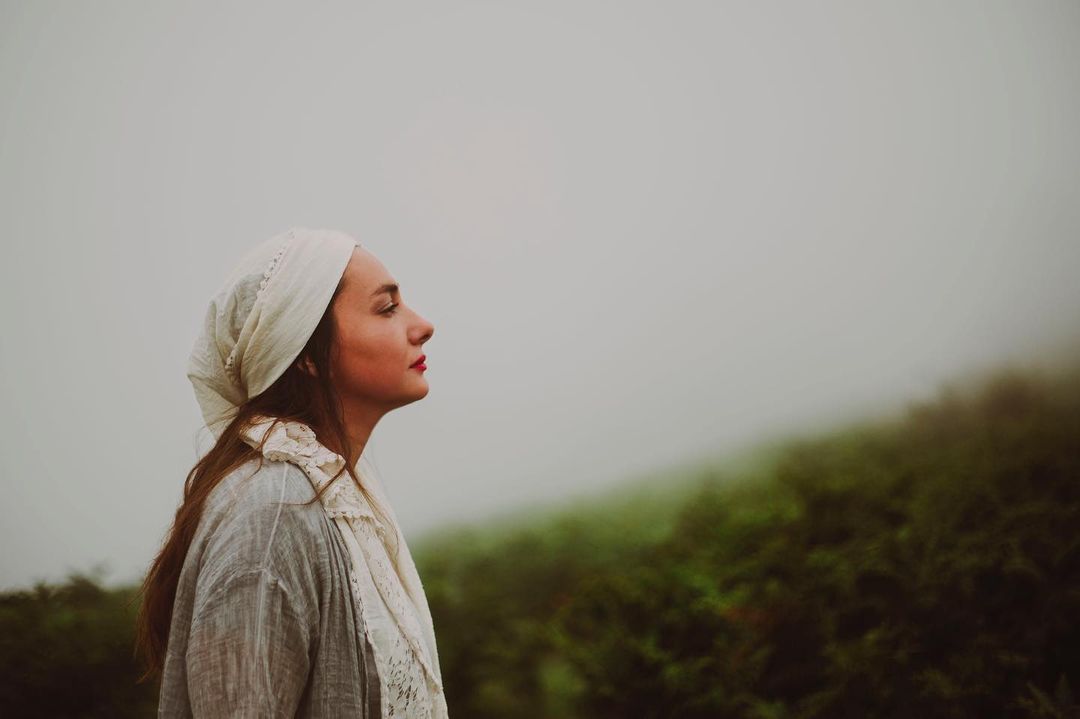  هانیه توسلی در طبیعت