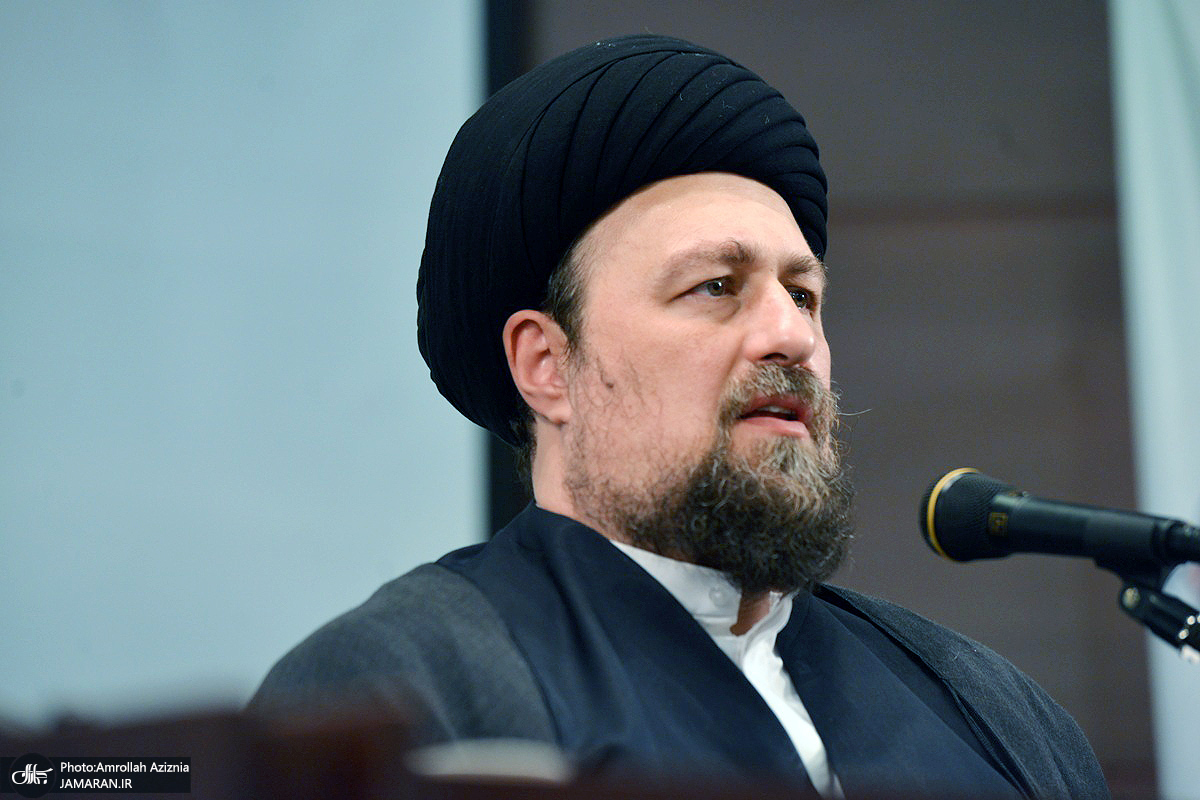 سید حسن خمینی: آدم ترسو حق ندارد تابلو سیدالشهدا و علی و فاطمه و حسن(ع) را بردارد/ شجاعت این است که اگر باید جنگ کنی بجنگی و اگر باید صلح کنی، صلح کنی سید حسن خمینی: آدم ترسو حق ندارد تابلو سیدالشهدا و علی و فاطمه و حسن(ع) را بردارد/ شجاعت این است که اگر باید جنگ کنی بجنگی و اگر باید صلح کنی، صلح کنی