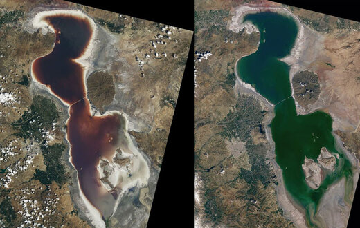 درياچه جان ميدهد درياچه جان ميدهد