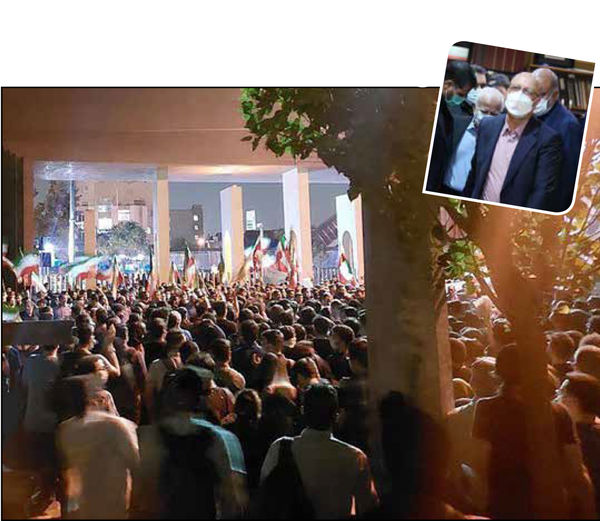 حضور وزیر علوم در فضای ملتهب دانشگاه شریف حضور وزیر علوم در فضای ملتهب دانشگاه شریف