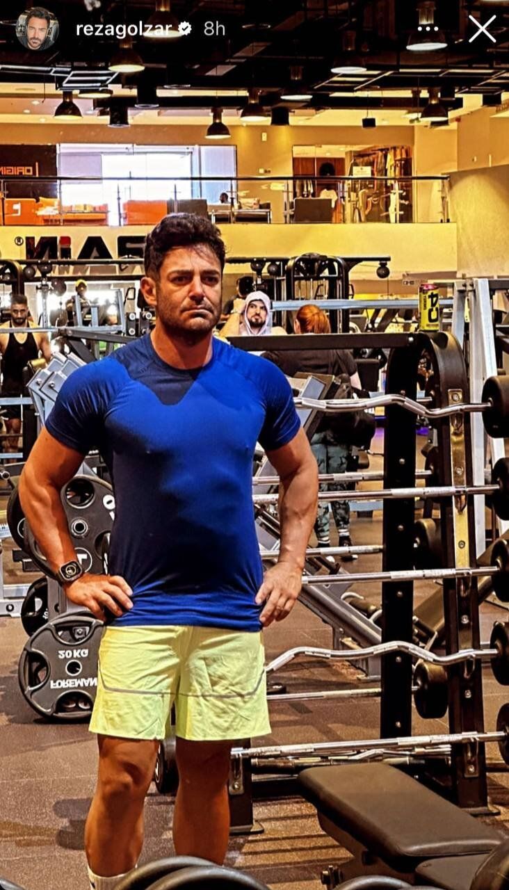 چهره درهم و ناراحت محمدرضا گلزار وسط باشگاه+عکس