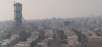 تهران غرق در دود! تهران غرق در دود!