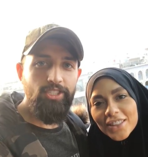 زن قرتی محسن افشانی چادری شد+ عکس زن قرتی محسن افشانی چادری شد+ عکس