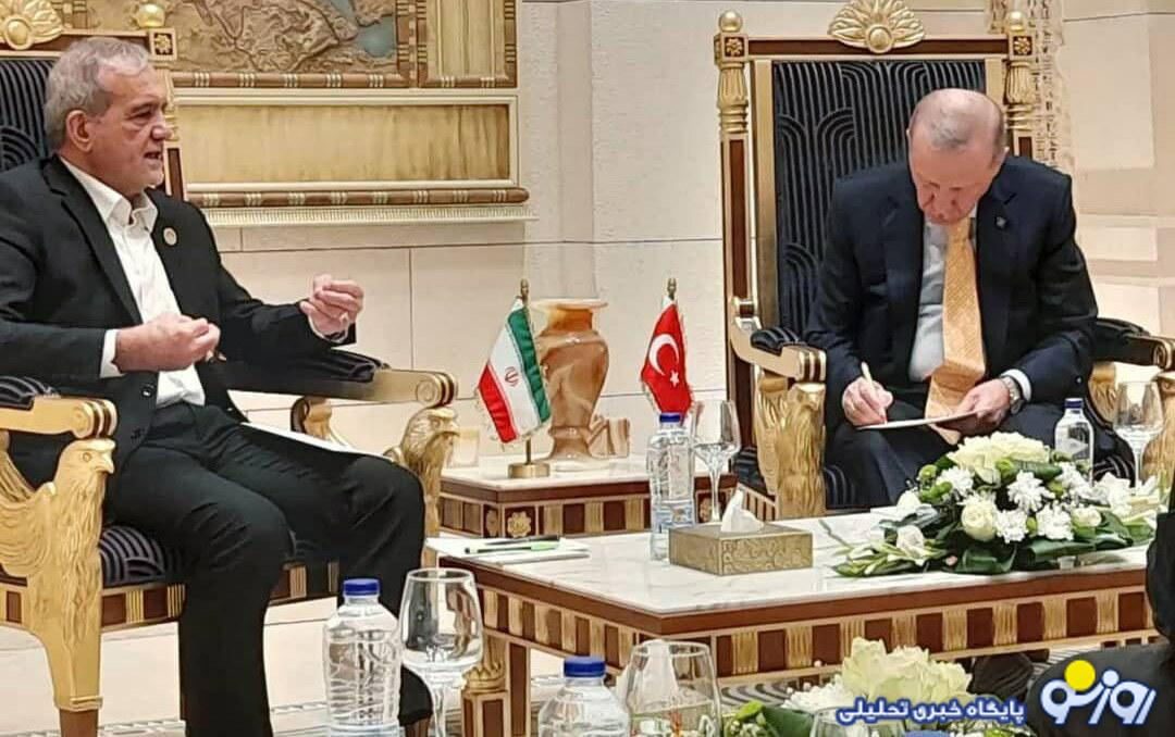 مشق دیپلماتیک پزشکیان به اردوغان مشق دیپلماتیک پزشکیان به اردوغان
