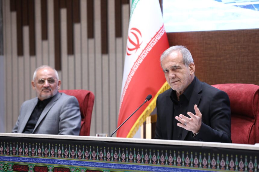 پزشکیان: شرط عادل بودن این است که با کسی که با ما با بیعدالتی رفتار کرده نیز عادلانه و در چارچوب قانون رفتار کنیم / اصلاح را از خودمان آغاز کنیم؛ اگر در معرض انتخابی بودیم که شایسته آن نبودیم، کنار بکشیم پزشکیان: شرط عادل بودن این است که با کسی که با ما با بیعدالتی رفتار کرده نیز عادلانه و در چارچوب قانون رفتار کنیم / اصلاح را از خودمان آغاز کنیم؛ اگر در معرض انتخابی بودیم که شایسته آن نبودیم، کنار بکشیم