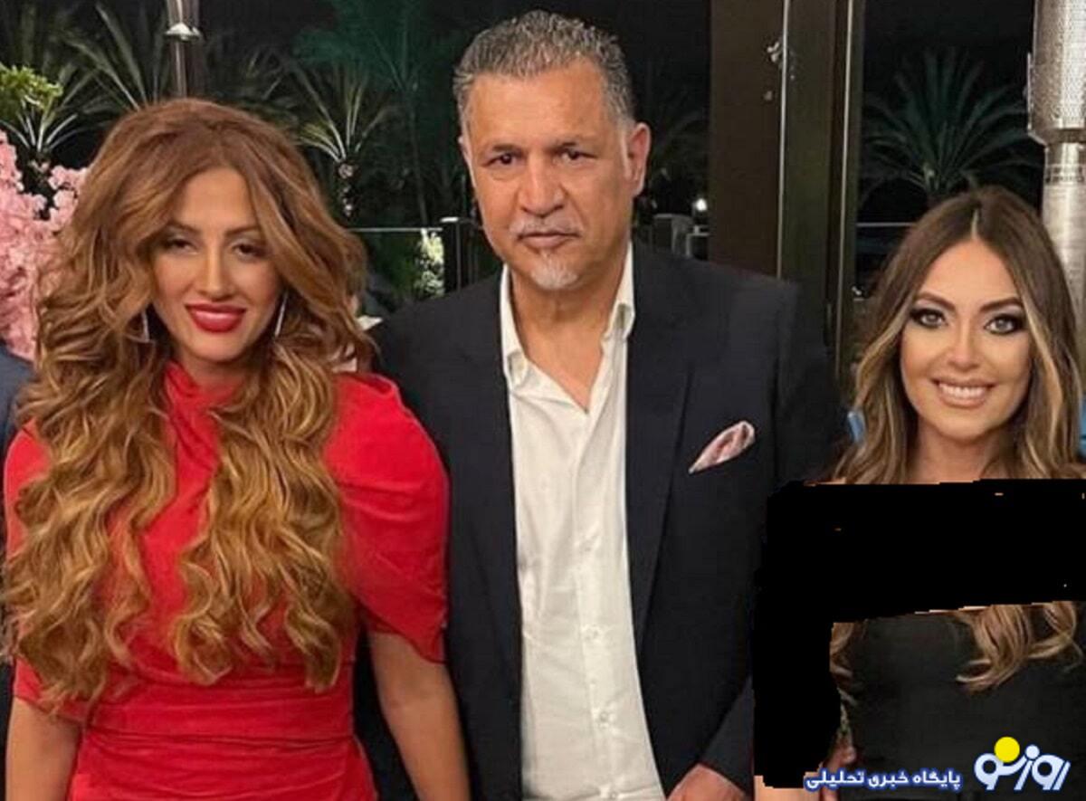 جنجال عکس یادگاری یک دختر با علی دایی و همسرش جنجال عکس یادگاری یک دختر با علی دایی و همسرش
