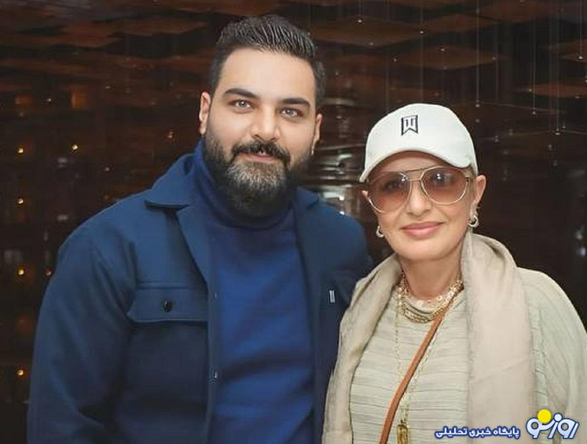 دیدار جنجالی احسان علیخانی با گوگوش/عکس دیدار جنجالی احسان علیخانی با گوگوش/عکس