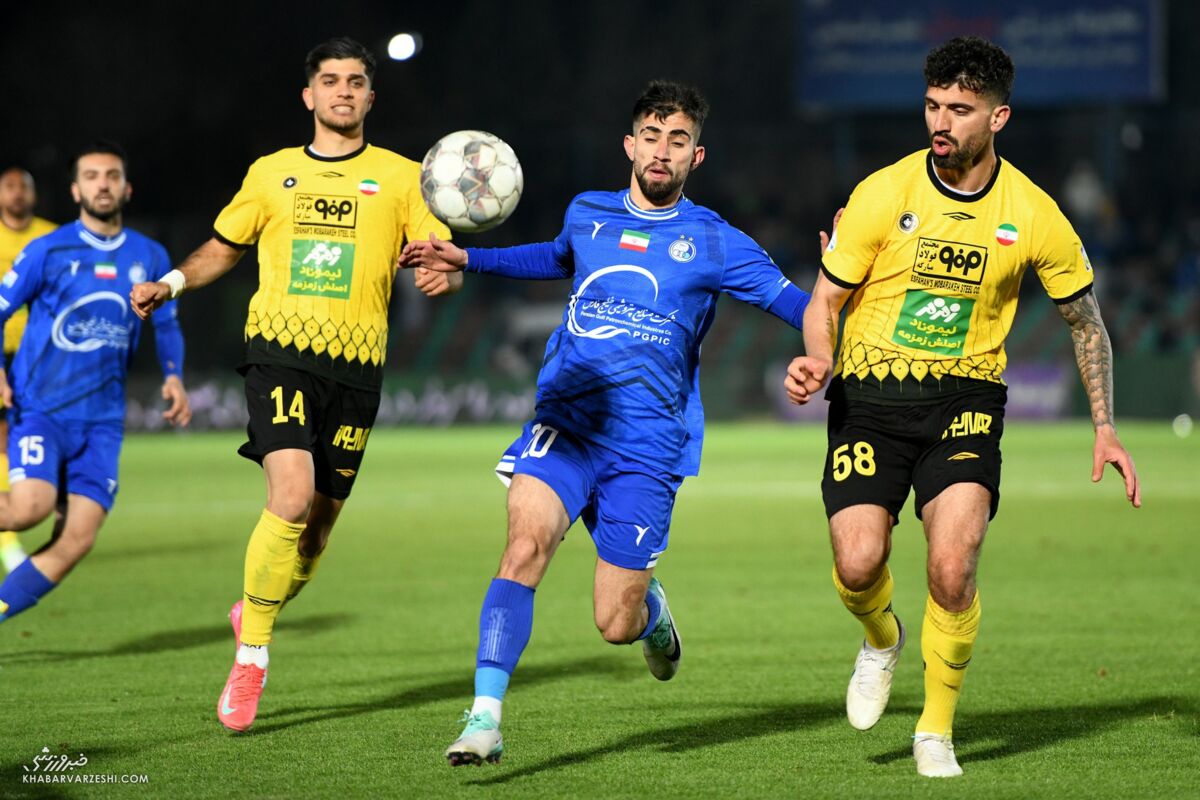 استقلال با پنج تغییر به مصاف سپاهان می‌رود +عکس