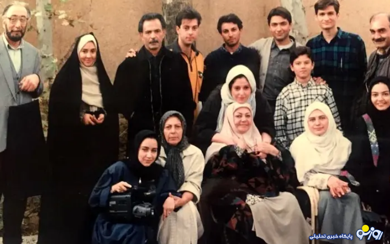 لعیا زنگنه در ۳۳ سالگی در کنار حمیده خیرآبادی