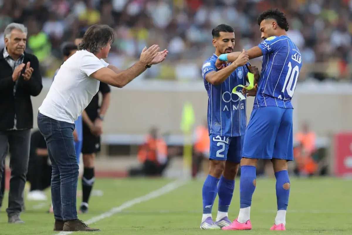 رامین رضاییان - ریکاردو ساپینتو - لیگ برتر - فوتبال ایران - استقلال - صالح حردانی