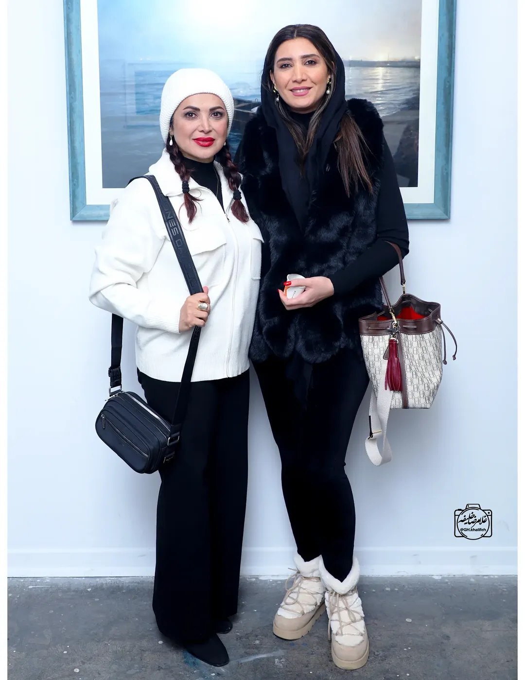 عکس| استایل زمستانی کمند امیرسلیمانی جلب توجه کرد