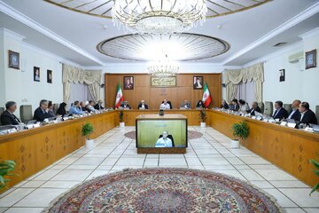 حضور اعضای کابینه دولت در جلسه با رئیس جمهور+ عکس حضور اعضای کابینه دولت در جلسه با رئیس جمهور+ عکس