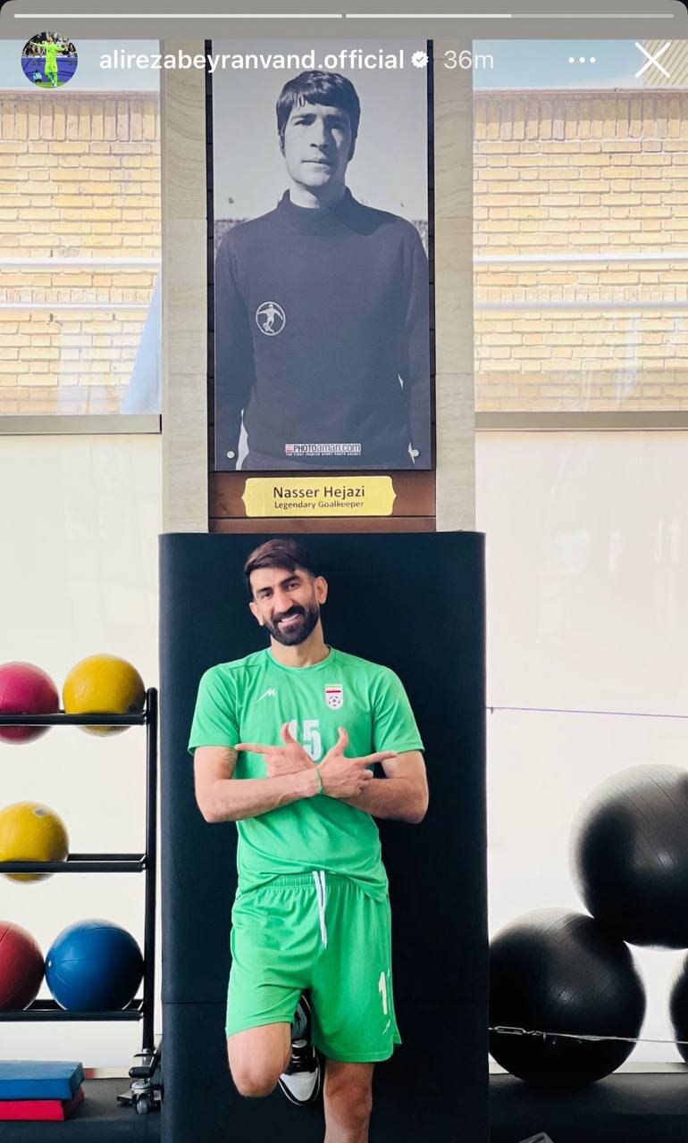 عکس | استوری معنادار علیرضا بیرانوند؛ چراخ سبز برای حضور در استقلال؟!