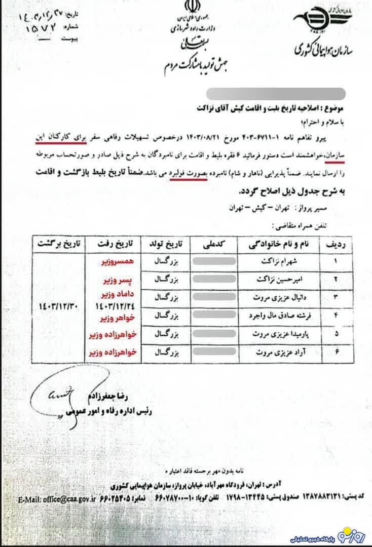 گزینش وزرای پزشکیان را به ثابتی رفیق جلیلی بسپارید؟ گزینش وزرای پزشکیان را به ثابتی رفیق جلیلی بسپارید؟