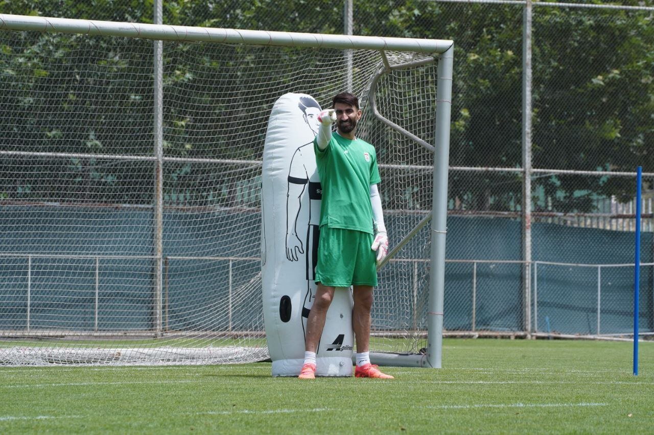 عکس | فصل جدید رقابت بیرانوند و نیازمند آغاز شد!