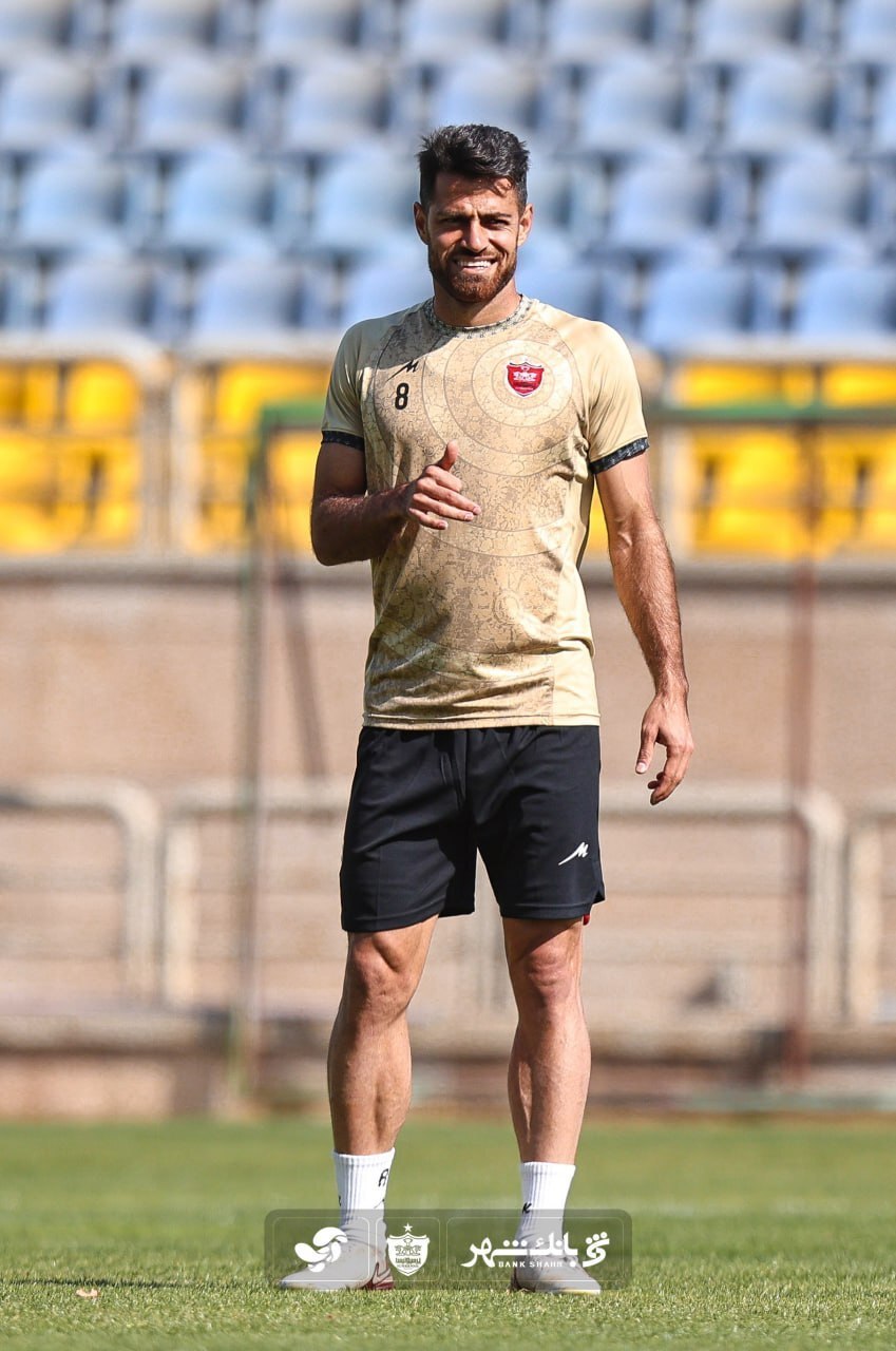 تمرین بازیکنان پرسپولیس