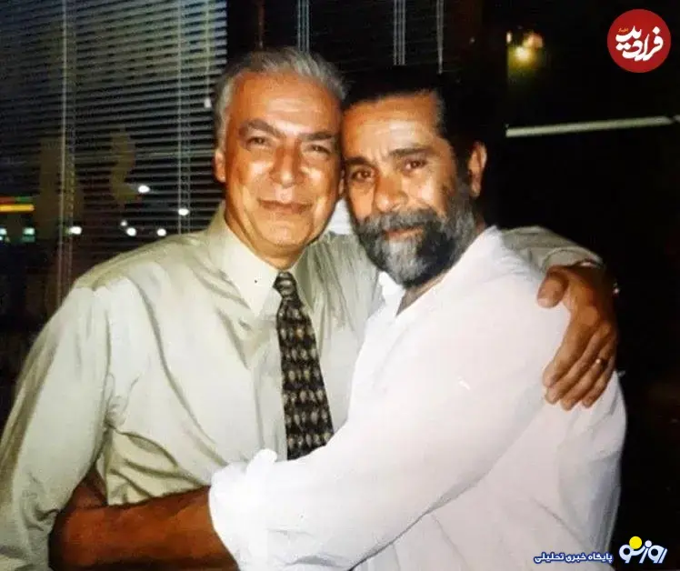 «بهروز وثوقی» در آغوش «چنگیز جلیلوند» «بهروز وثوقی» در آغوش «چنگیز جلیلوند»